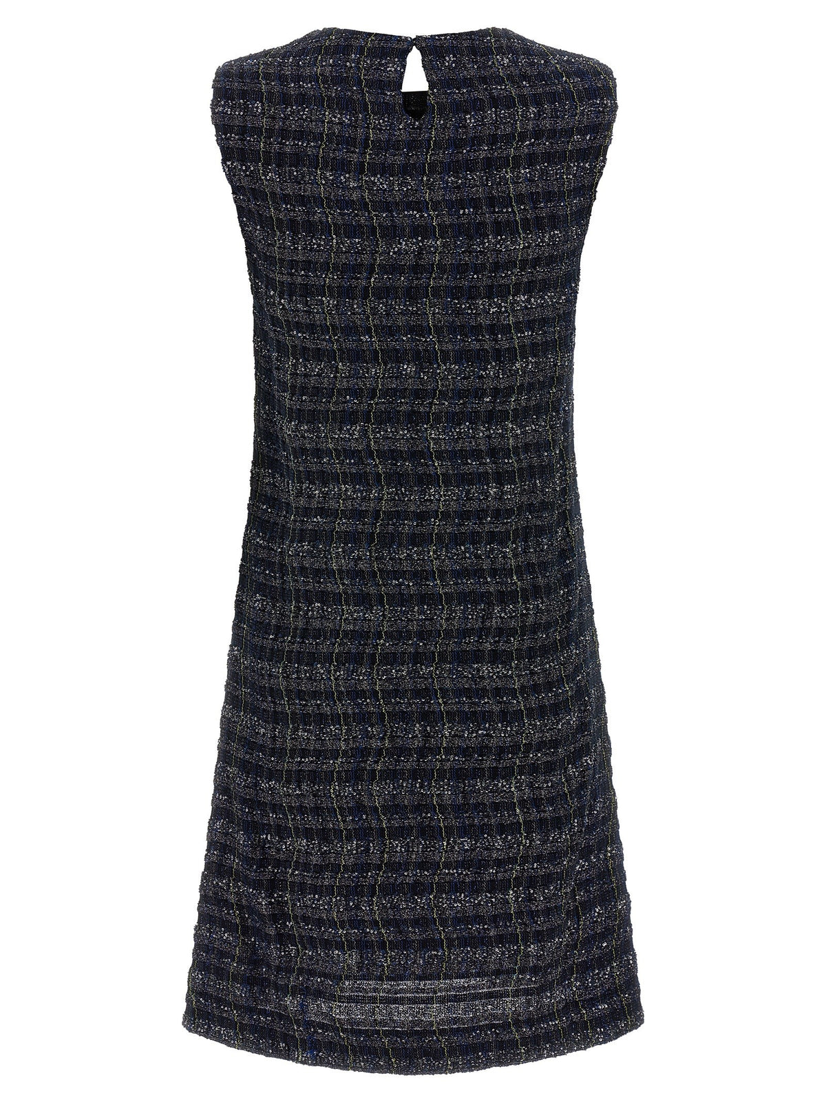Missoni Check Pattern Dress Gold, view 2