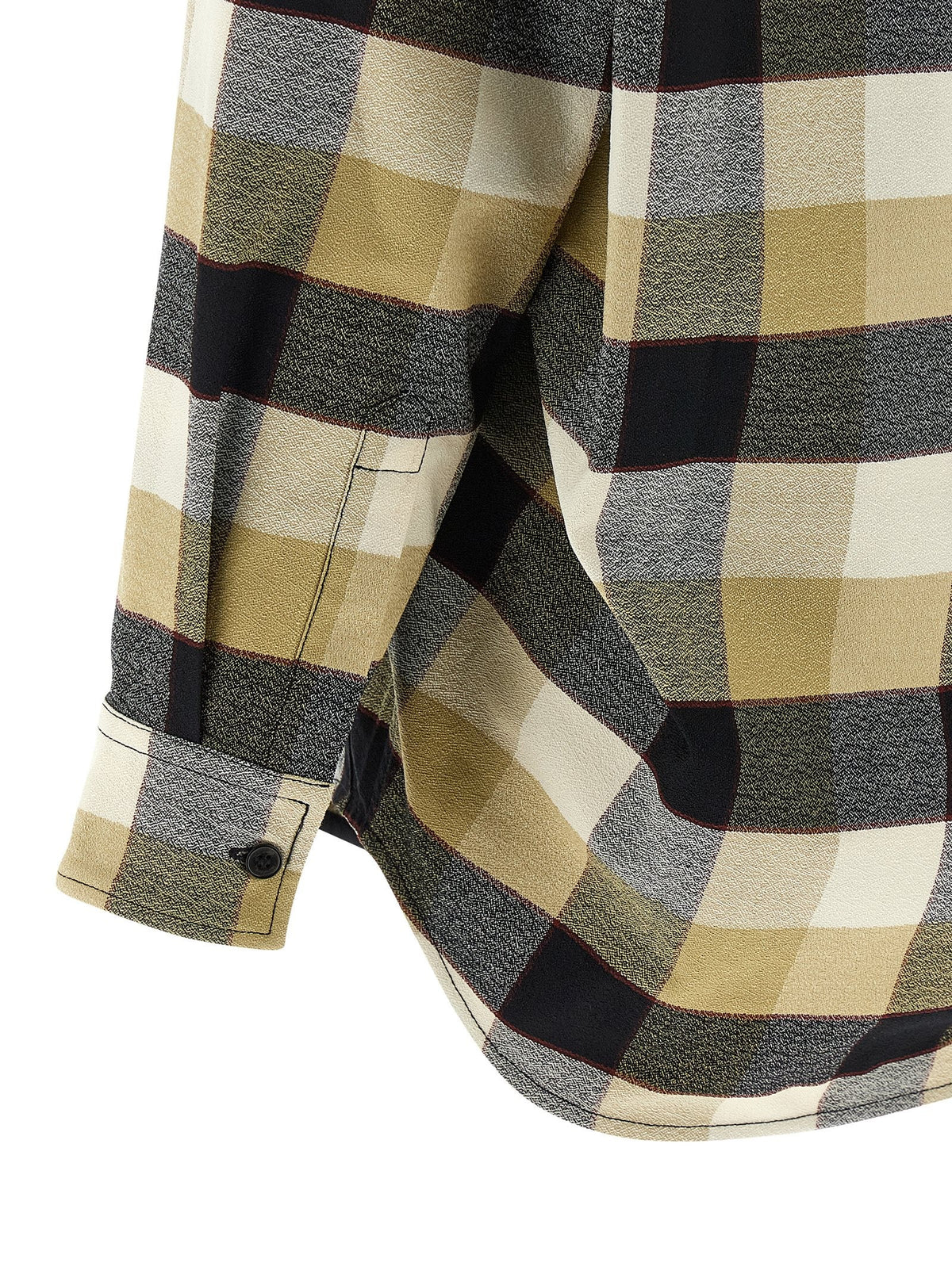 Missoni Check Pattern Shirt Beige, view 4