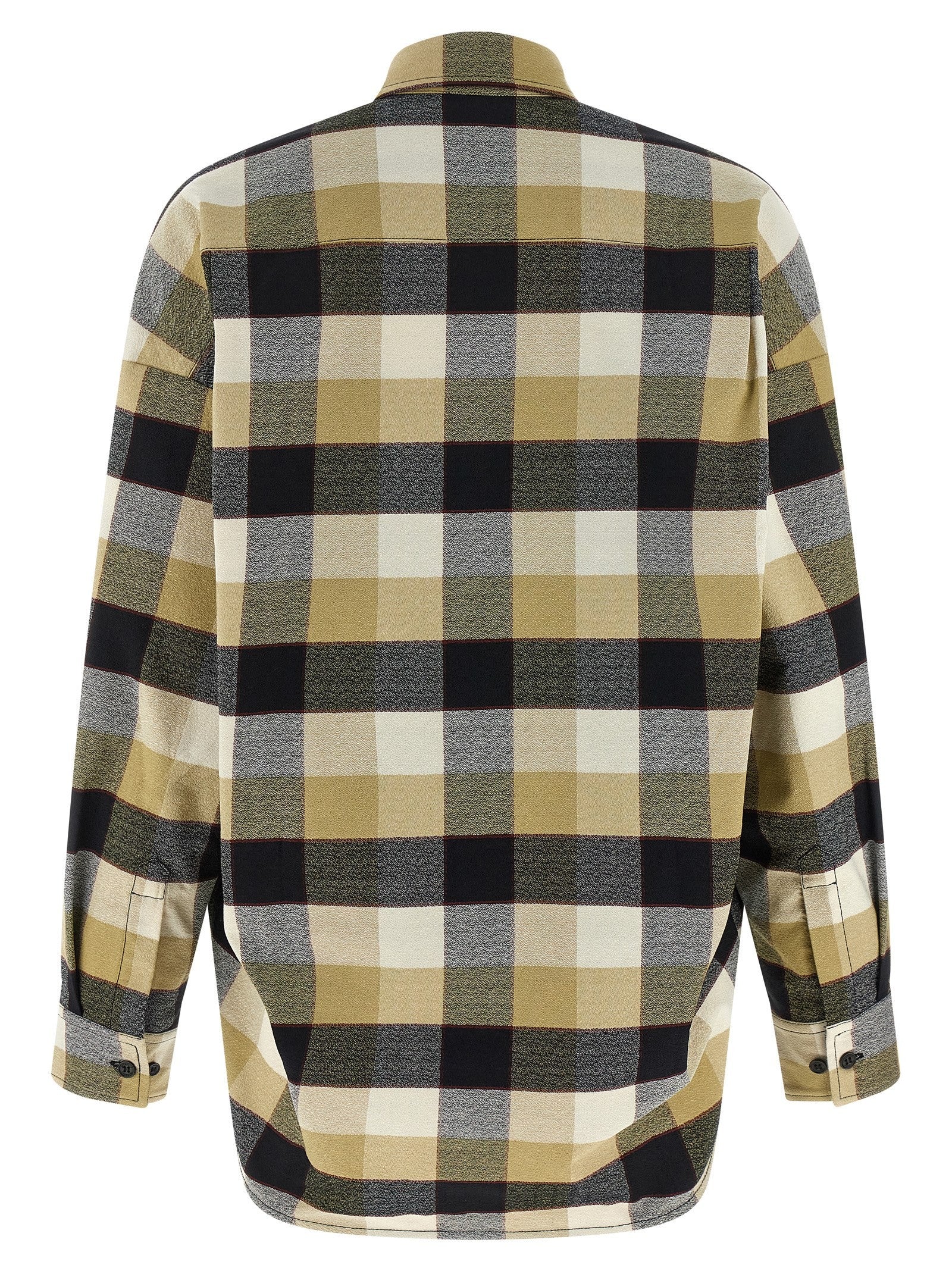 Missoni Check Pattern Shirt Beige