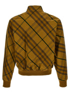 Burberry Check Print Jacket Yellow, view 2