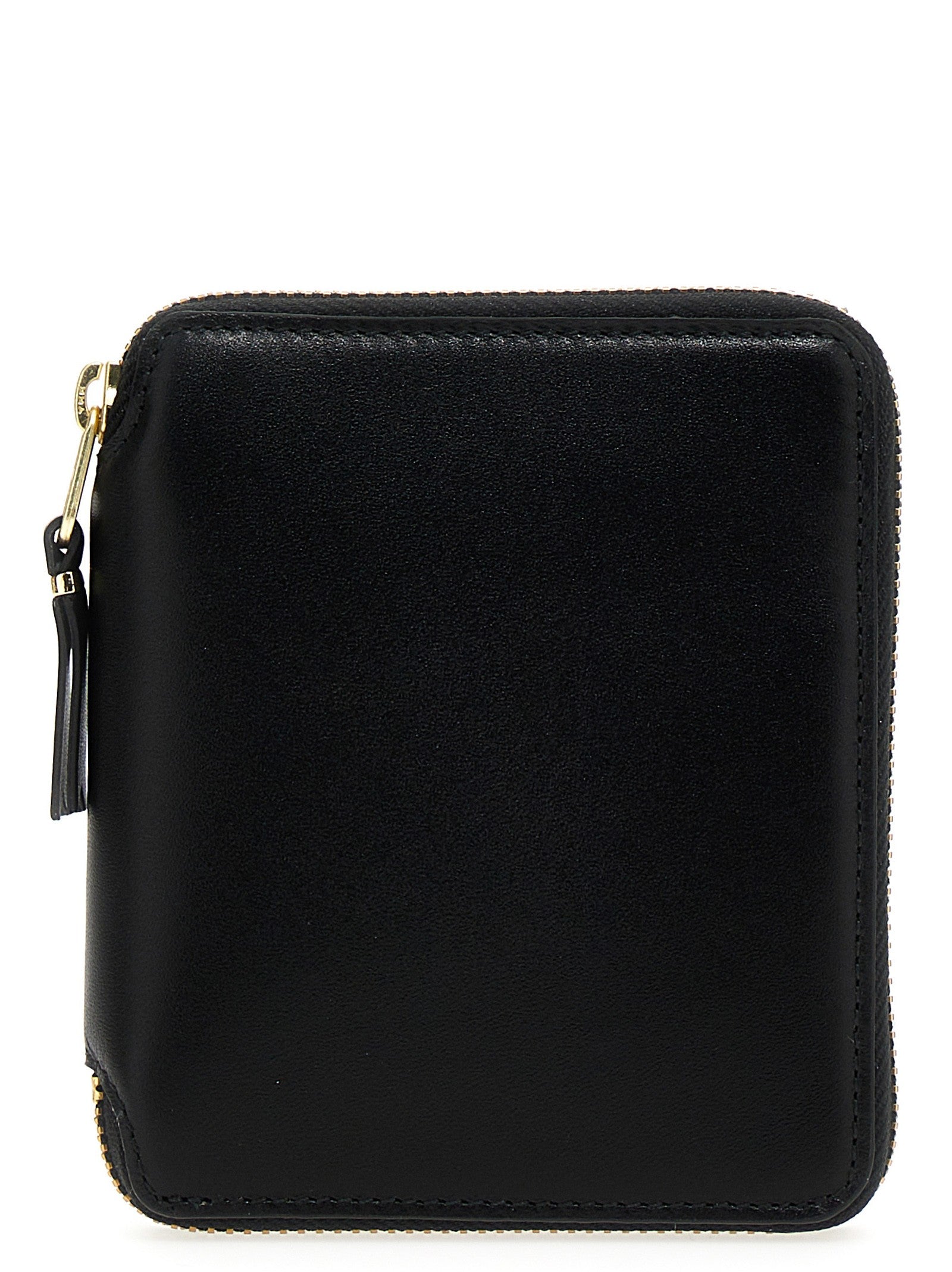 Comme Des Garcons Wallet Check Print Wallet Black