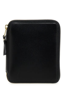 Comme Des Garcons Wallet Check Print Wallet Black
