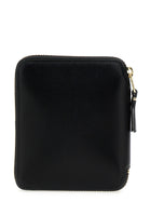 Comme Des Garcons Wallet Check Print Wallet Black, view 2