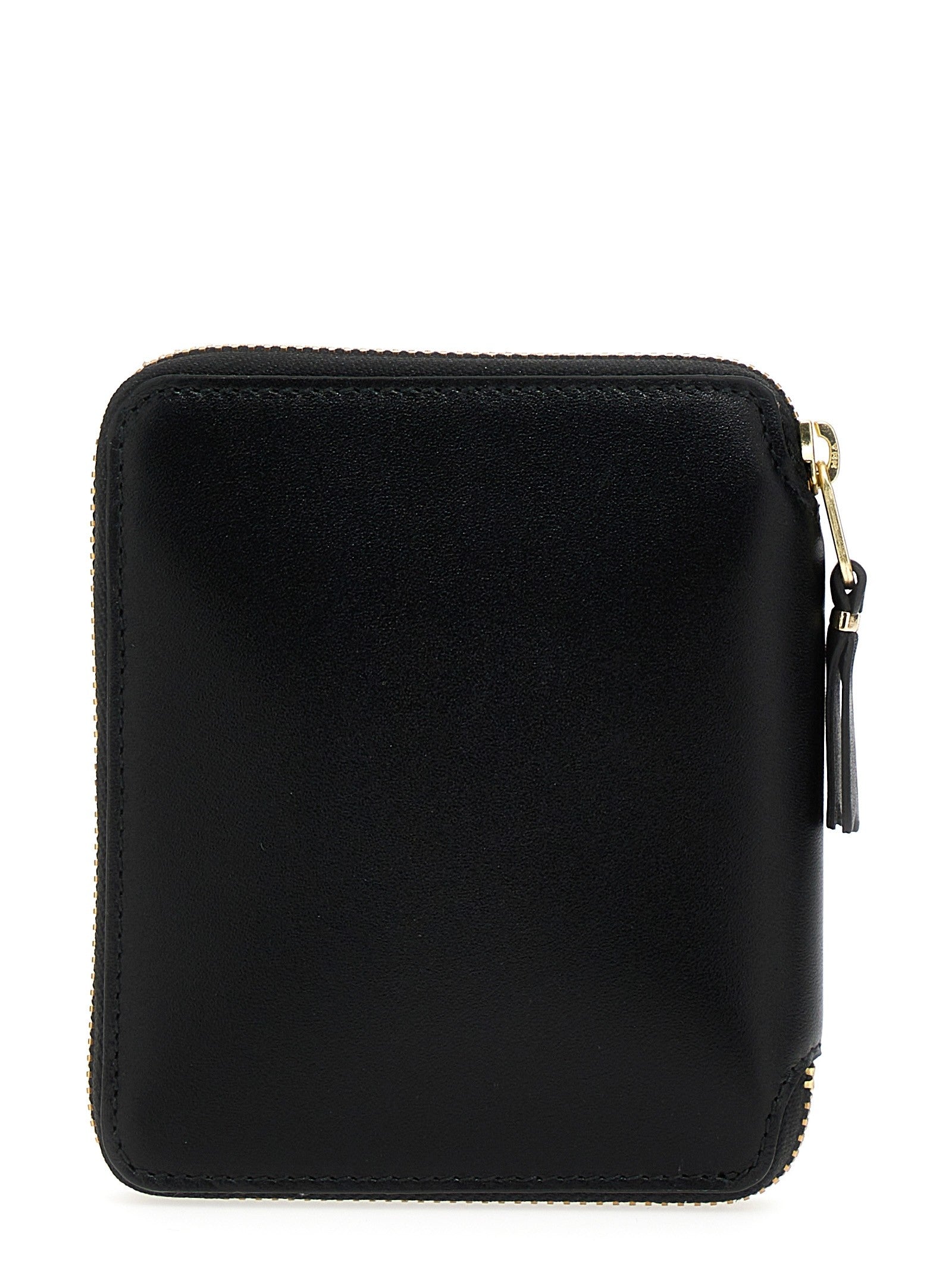 Comme Des Garcons Wallet Check Print Wallet Black