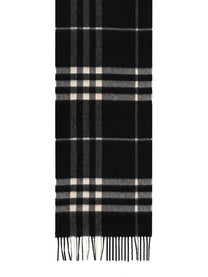 Burberry Men's Check Scarf Black