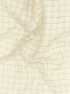 Toteme Check Scarf White, view 3
