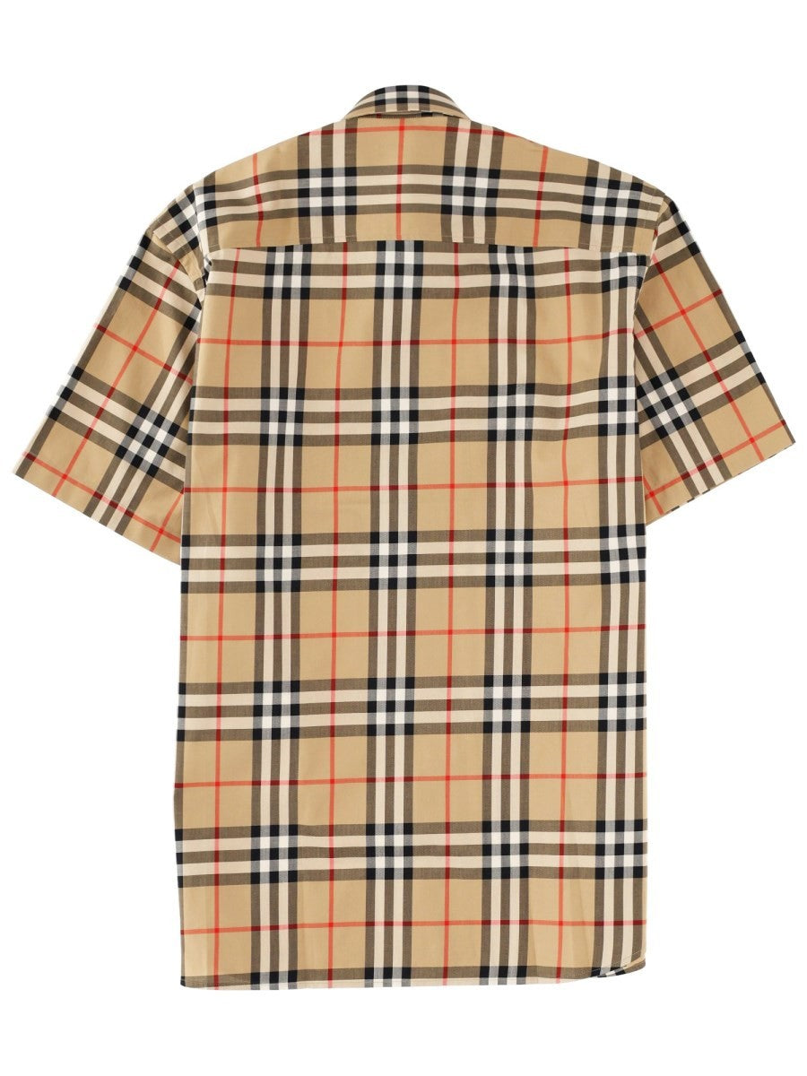 Burberry Men's Check Shirt Multicolor