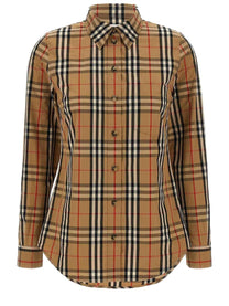Burberry Women's Check Shirt Multicolor