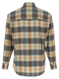 AURALEE Check Shirt Brown