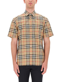 Burberry Men's Check Shirt Multicolor