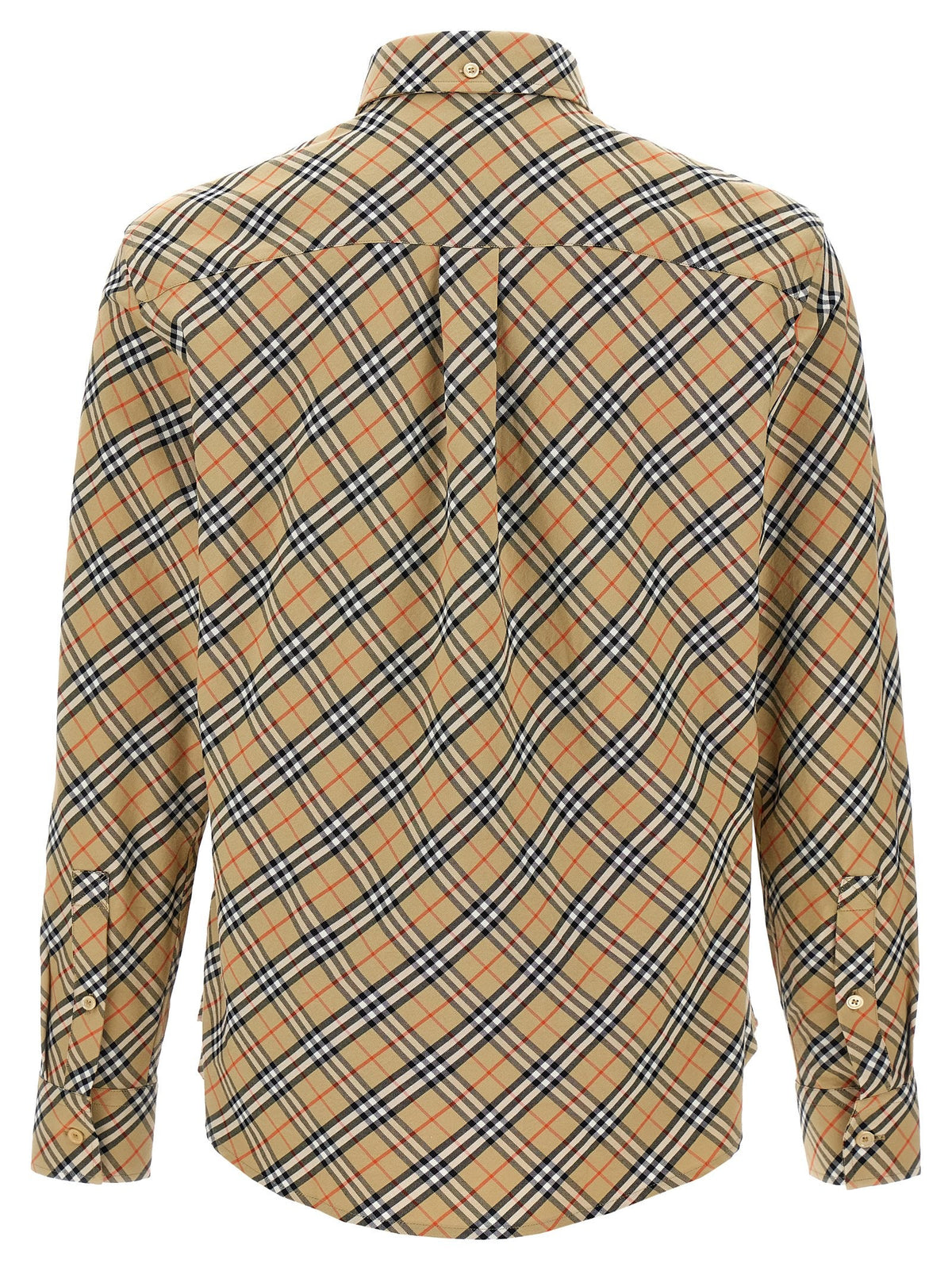 Burberry Check Shirt Beige, view 2