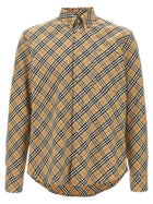 Burberry Check Shirt Beige