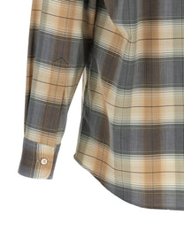 AURALEE Check Shirt Brown