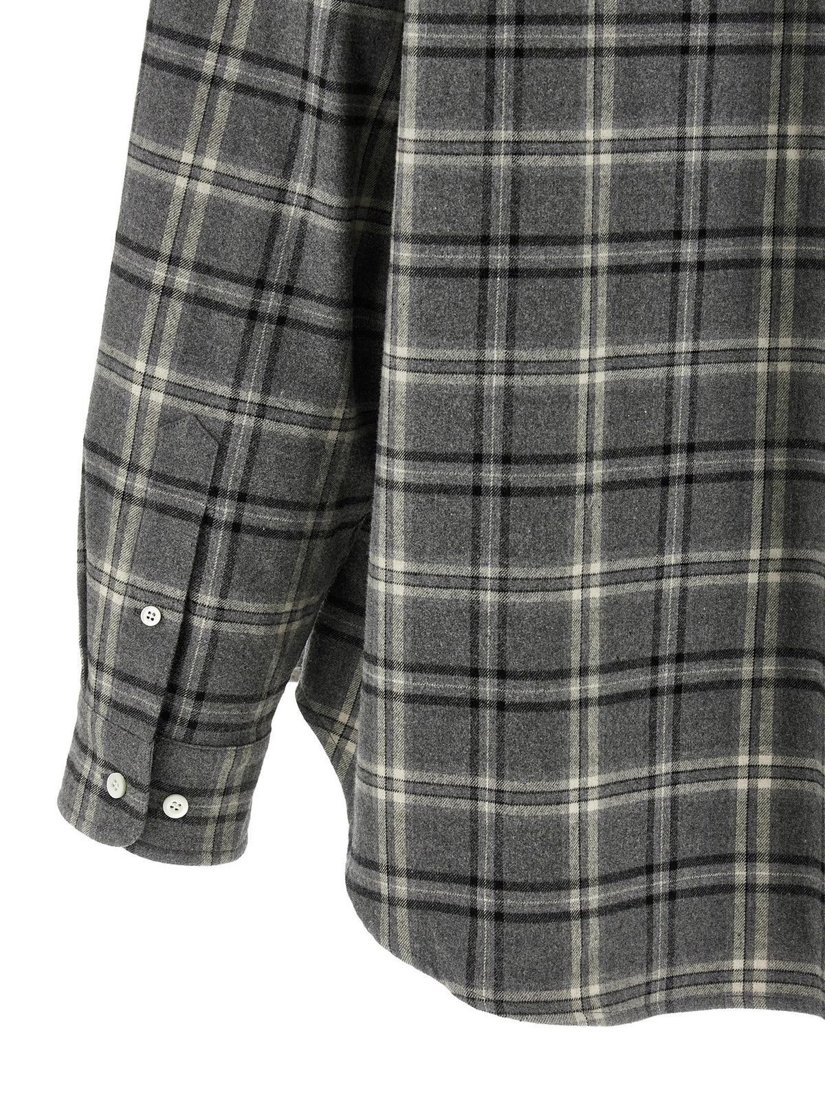 Miu Miu Check Shirt Grey, view 4