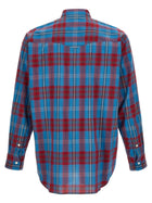 AURALEE Check Shirt Blue, view 2