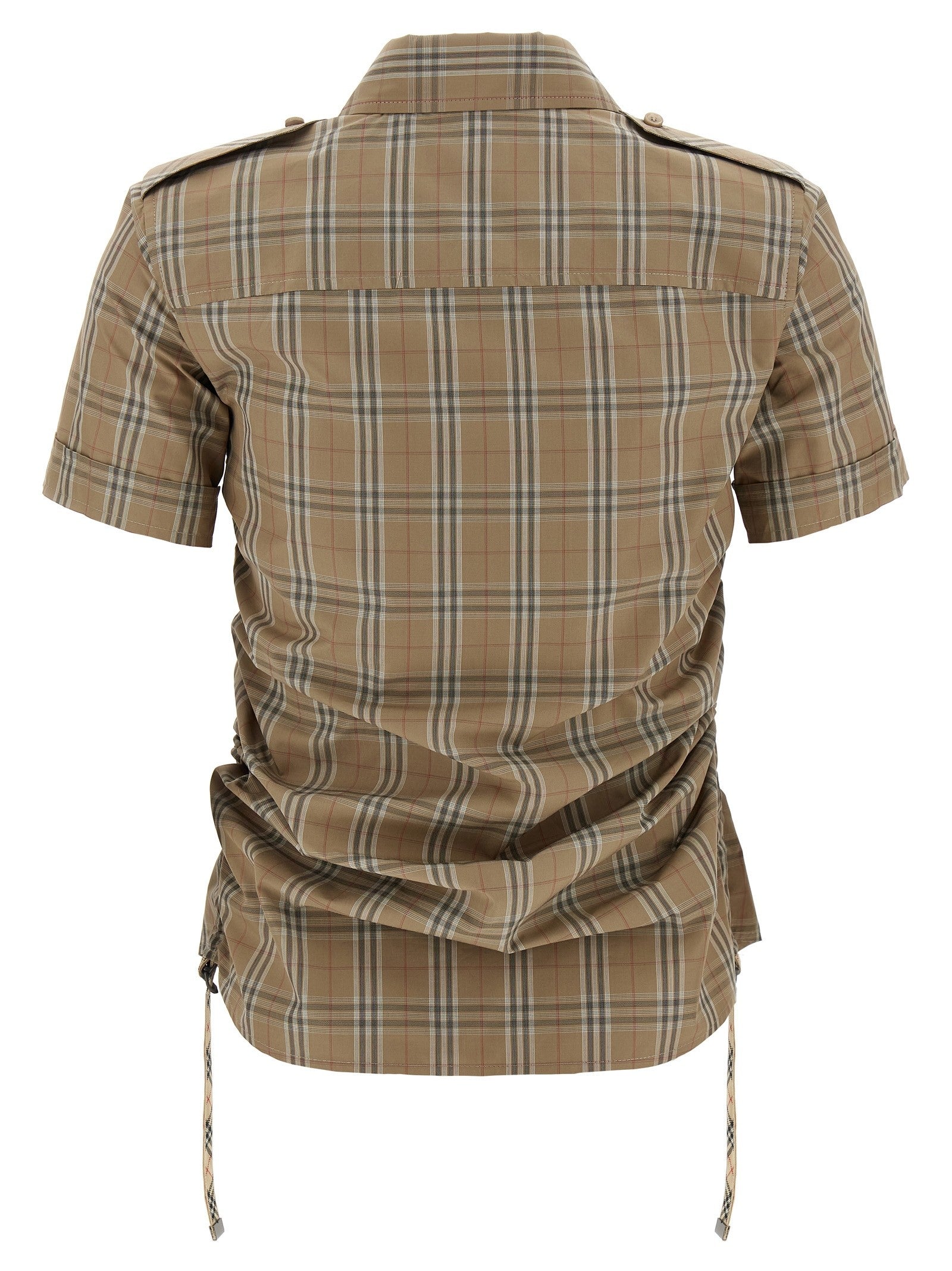 Burberry Check Shirt Gold