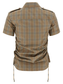 Burberry Check Shirt Gold