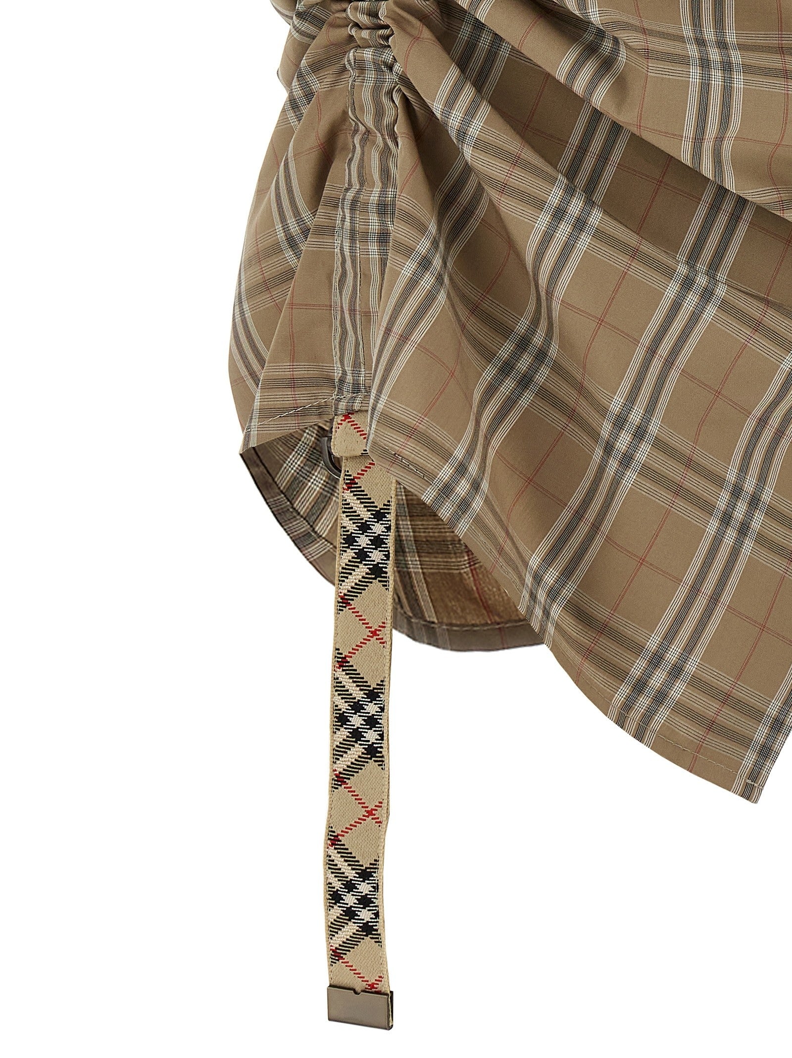 Burberry Check Shirt Gold