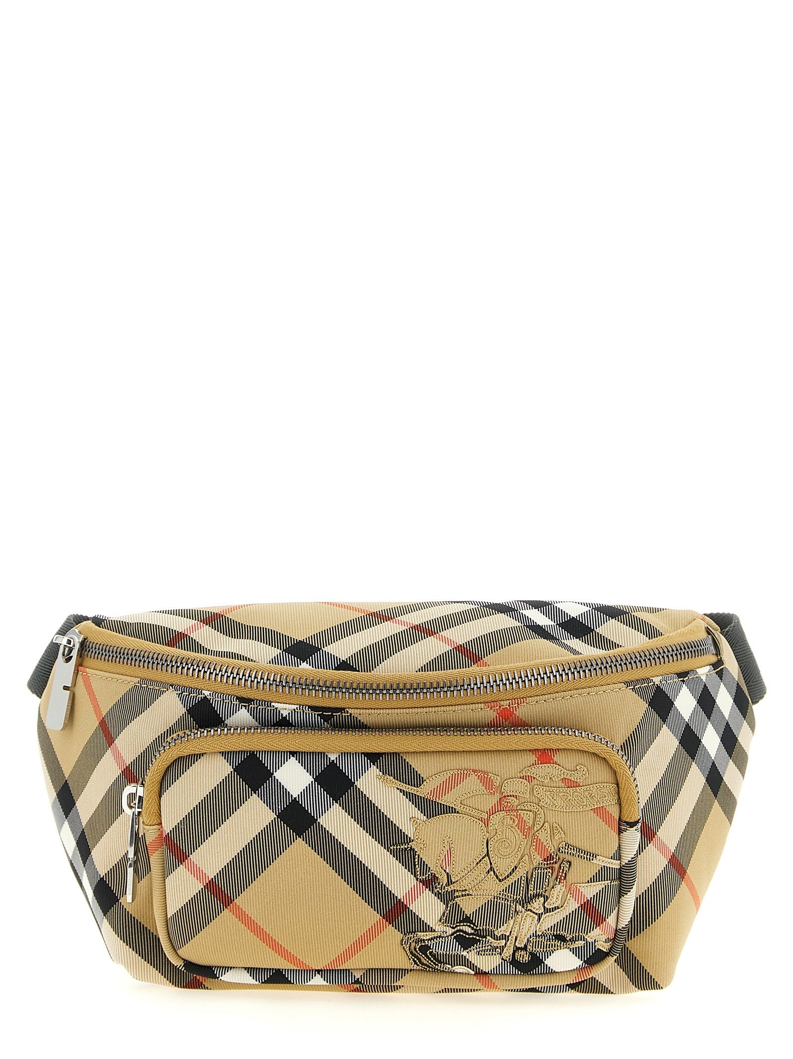 Burberry Check Small Fanny Pack Beige