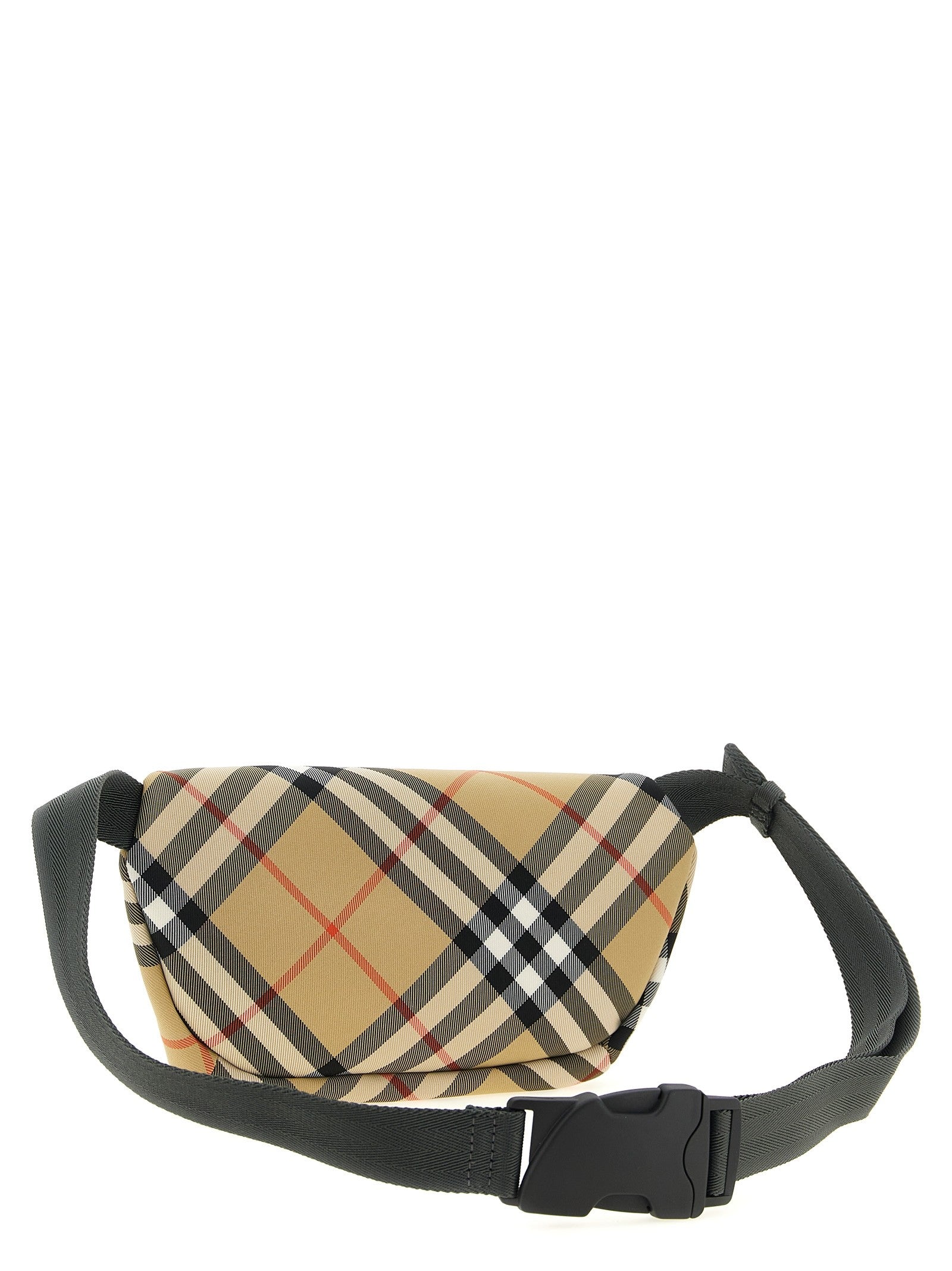 Burberry Check Small Fanny Pack Beige