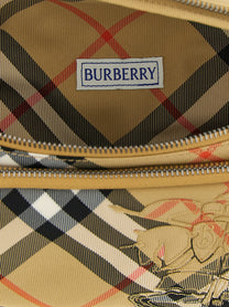 Burberry Check Small Fanny Pack Beige