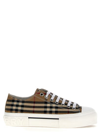 Burberry Check Sneakers Beige