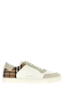 Burberry Check Sneakers Gold
