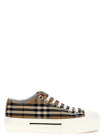 Burberry Check Sneakers Beige