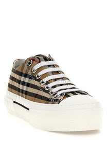 Burberry Check Sneakers Beige