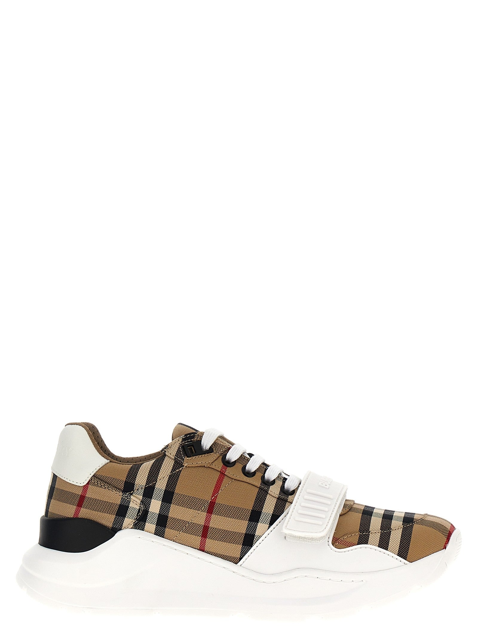 Burberry Check Sneakers Beige