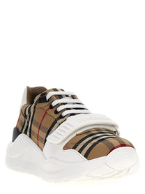 Burberry Check Sneakers Beige