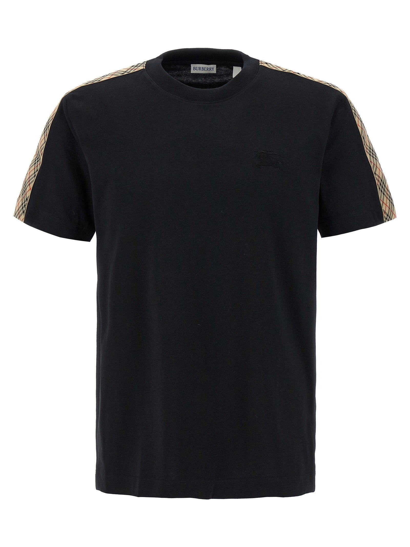 Burberry Check Tape Shirt Black