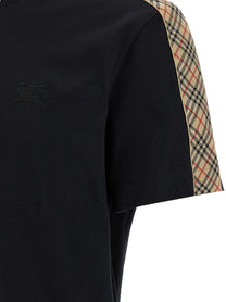 Burberry Check Tape Shirt Black