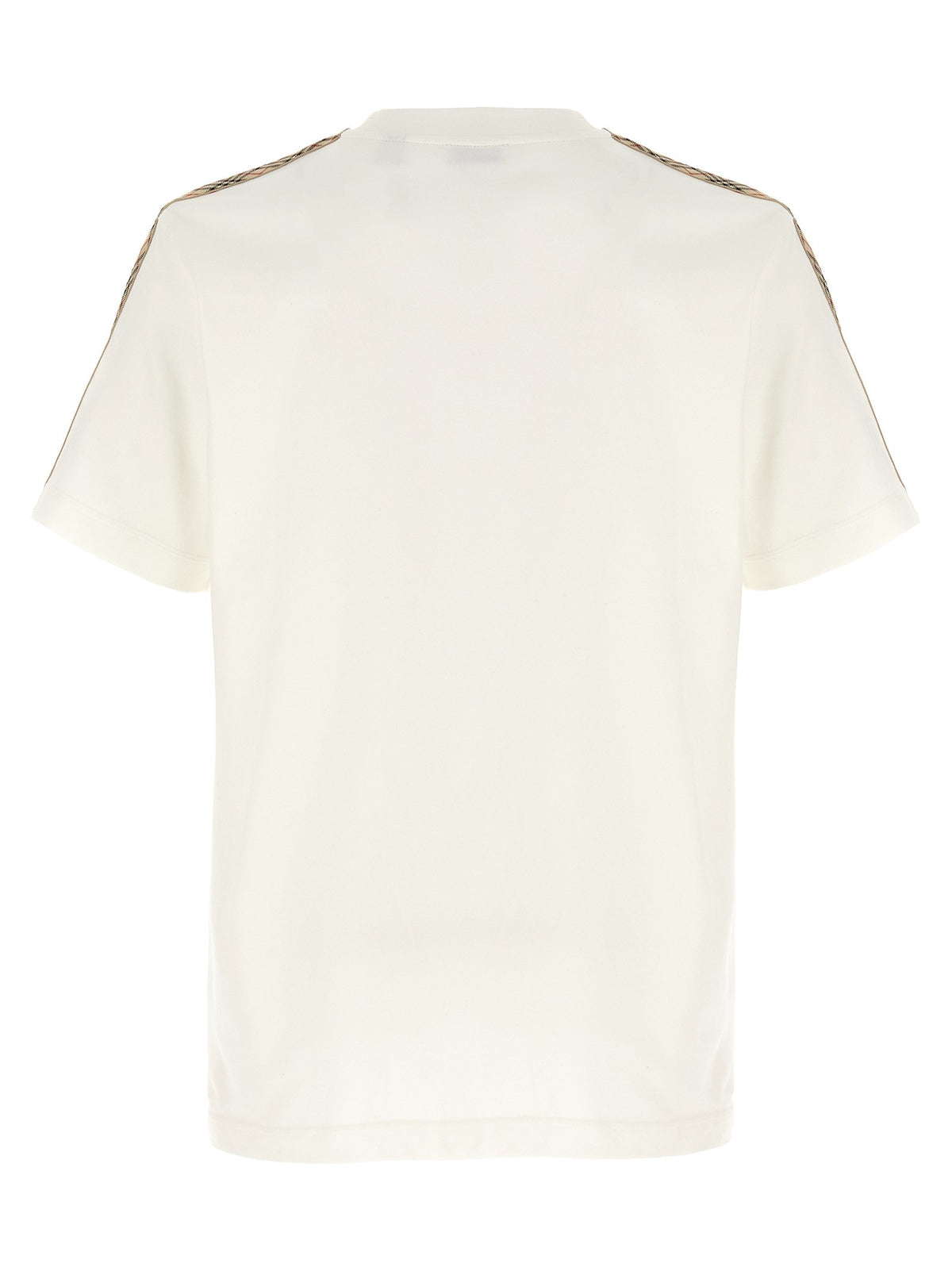 Burberry Check Tape Shirt White