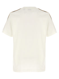 Burberry Check Tape Shirt White