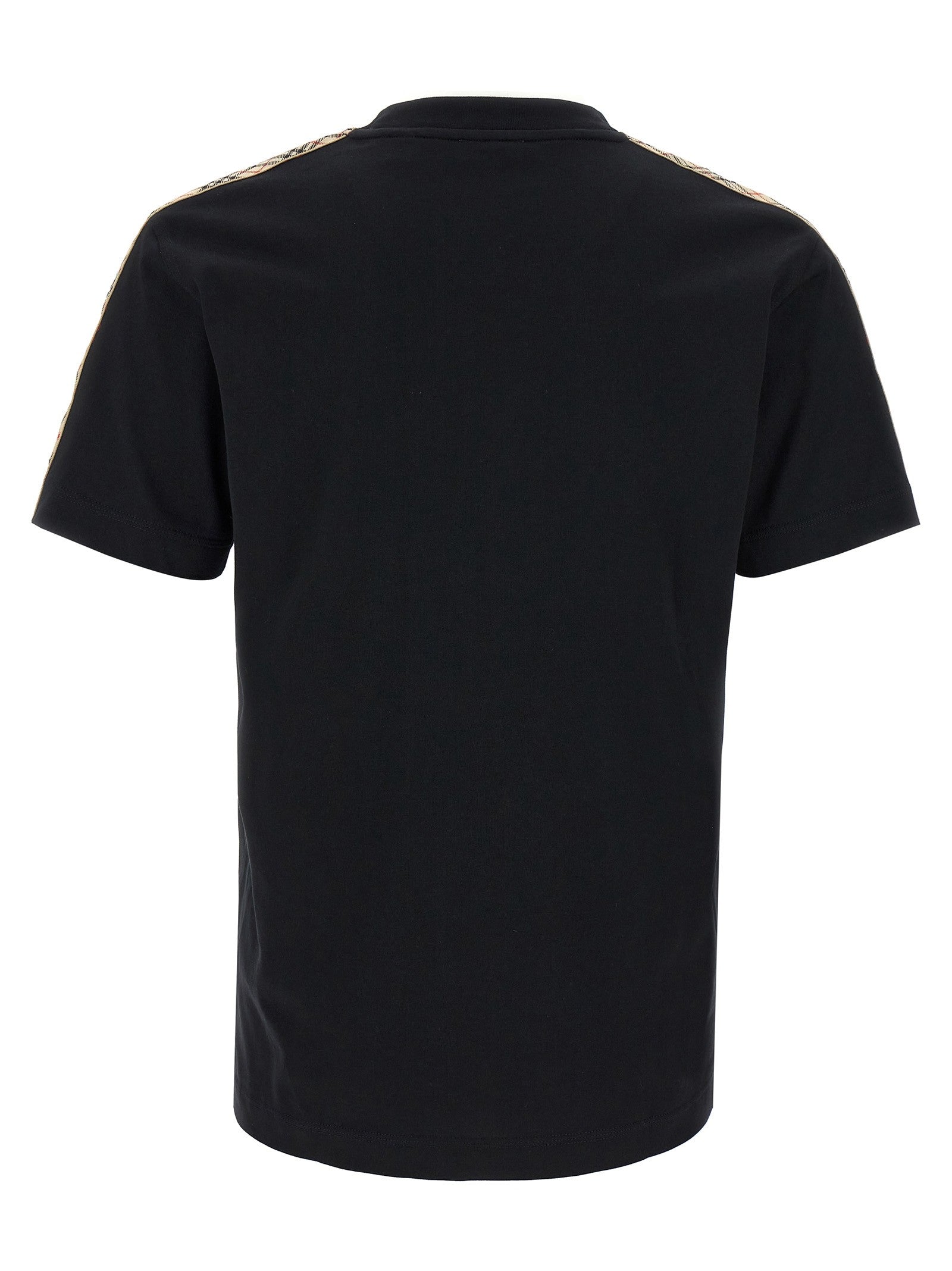 Burberry Check Tape Shirt Black
