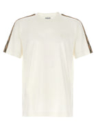 Burberry Check Tape Shirt White