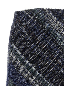 Missoni Check Wool Skirt Blue
