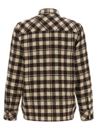 Moncler Checked Shirt Brown, view 2