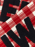 JW Anderson Checkered Scarf Red, view 2