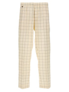 Undercover Checkered Pants White