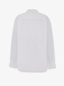 Dries Van Noten Women's Cheers Cotton Shirt White
