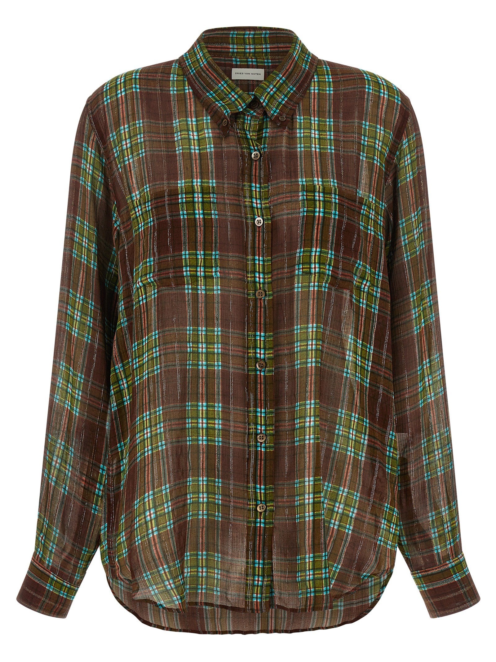 Dries Van Noten Cheers Shirt Gold