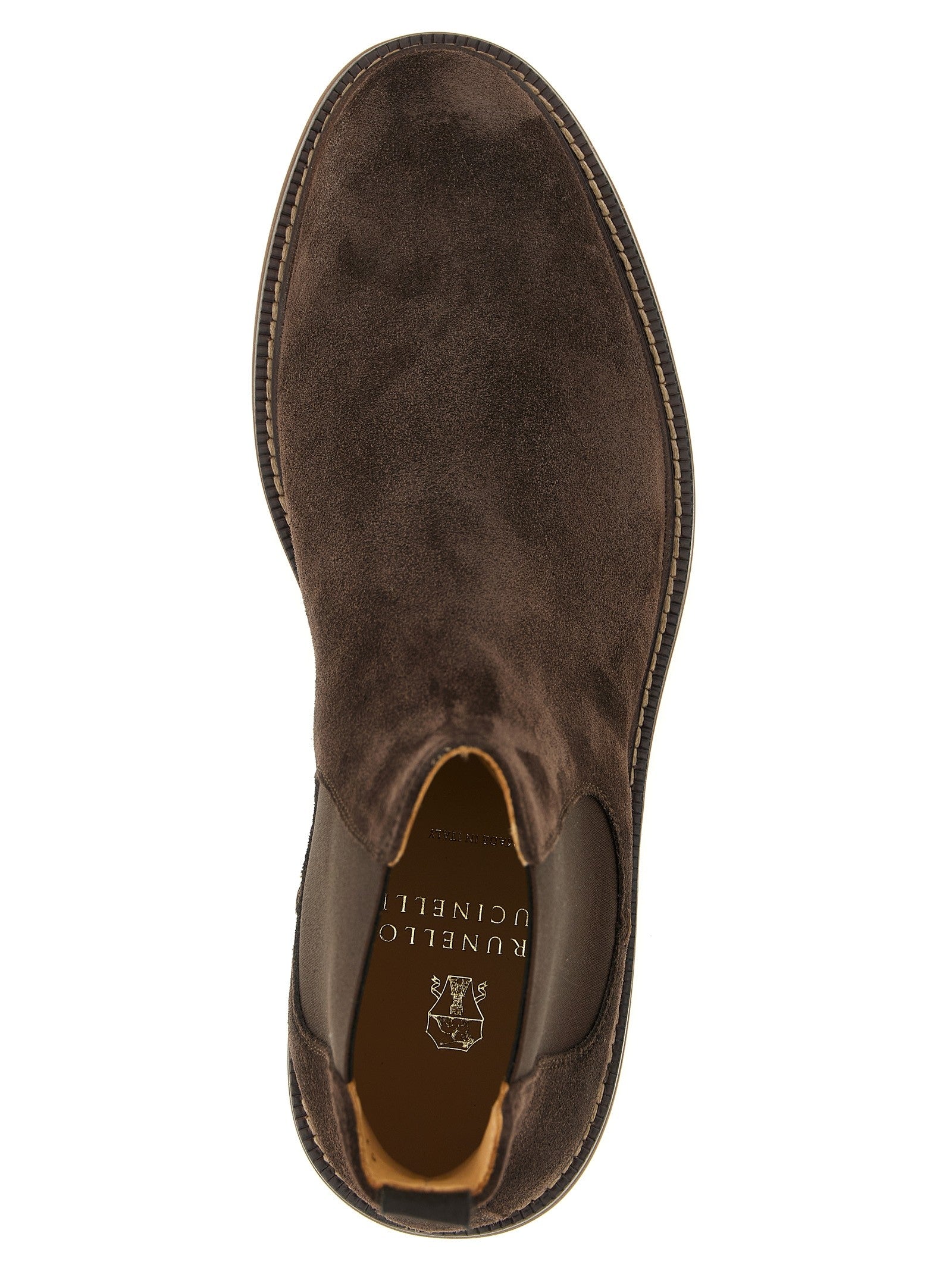 Brunello Cucinelli Chelsea Ankle Boots Brown