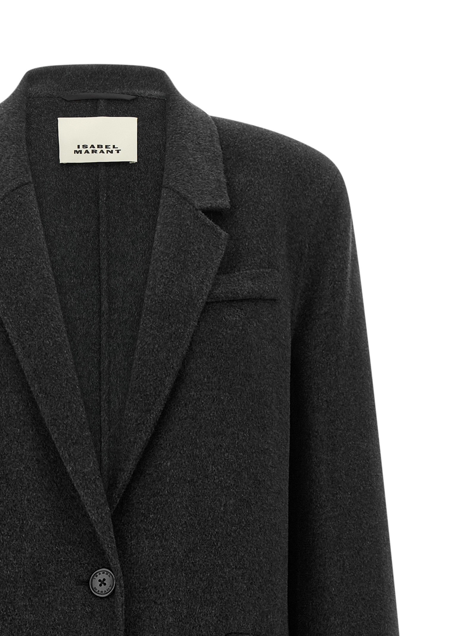 ISABEL MARANT Chelsea Coat Grey