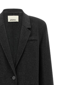 ISABEL MARANT Chelsea Coat Grey