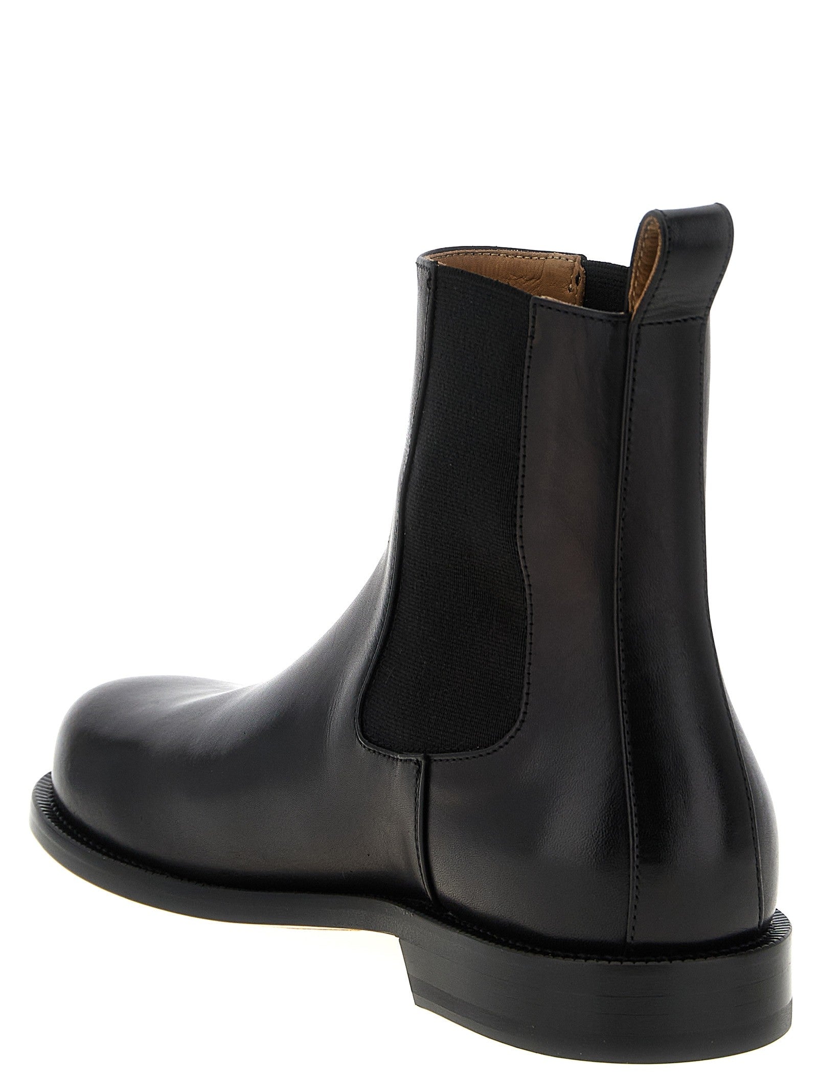 JW Anderson Chelsea Loafer Ankle Boots Black