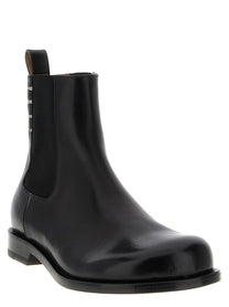 JW Anderson Chelsea Loafer Ankle Boots Black