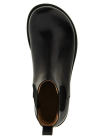 JW Anderson Chelsea Loafer Ankle Boots Black