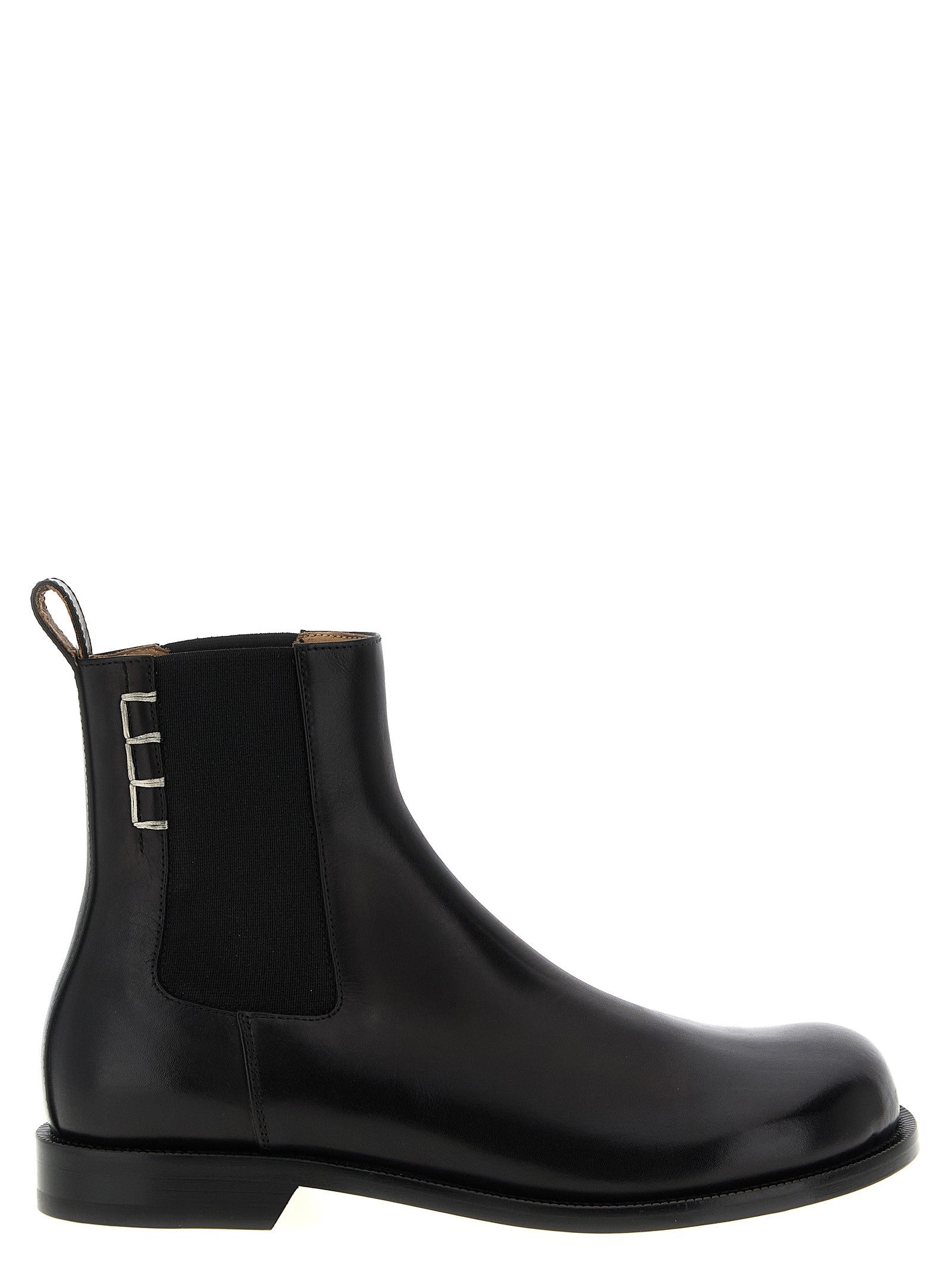 JW Anderson Chelsea Loafer Ankle Boots Black